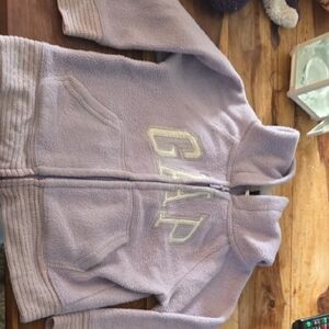 Size 2 GAP Kids Lavender Fleece Hoodie